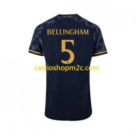 Real Madrid Jude Bellingham 5 Maglia Trasferta 2023/2024 Manica Corta